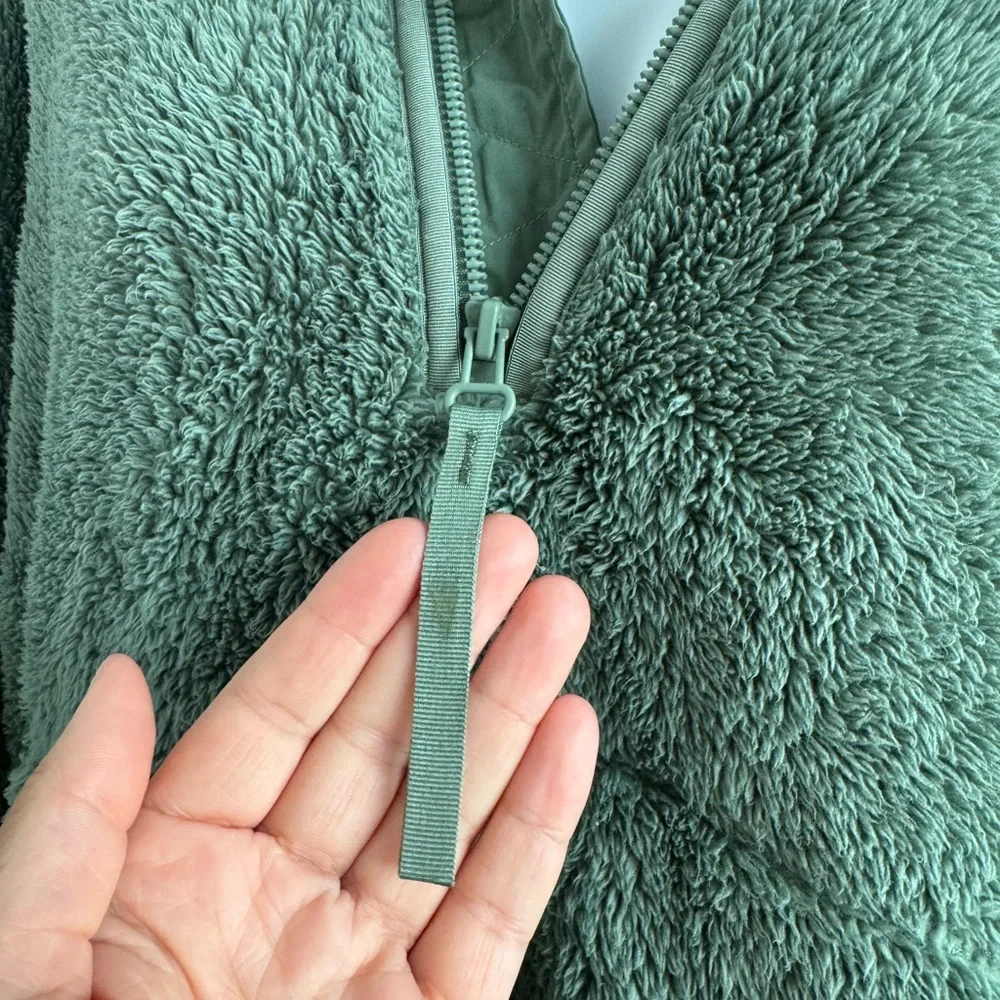All In Motion Green Fleece Jacket - Picture 2 of 5